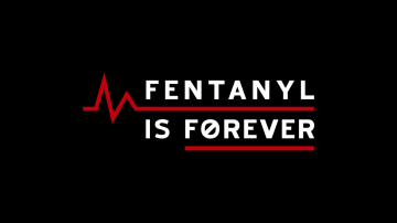 Fentanyl Forever logo white