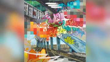 The Underbelly, Jacqueline Valenzuela, Oil and Oil Pastel on Canvas, 2022