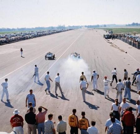 Drag race circa 1957