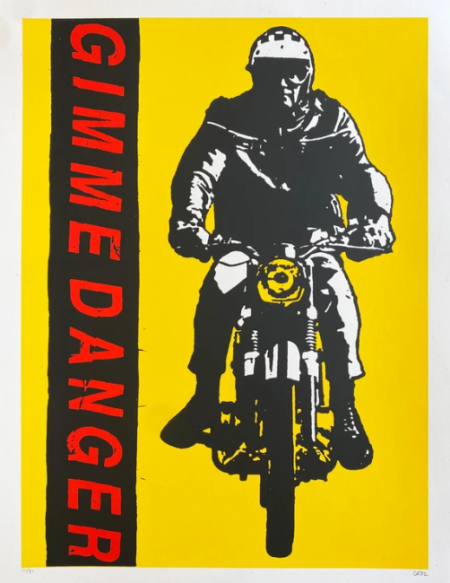 Gimme Danger, Chris Estrada, Screenprint, 2023