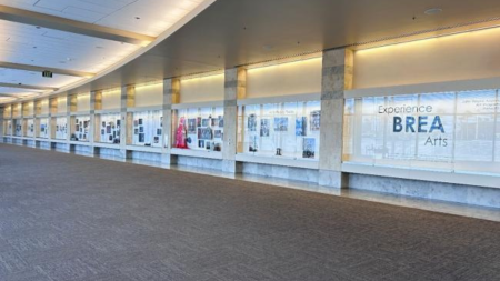Install shot of Experience Brea Arts Exhibition