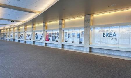 Install shot of Experience Brea Arts Exhibition